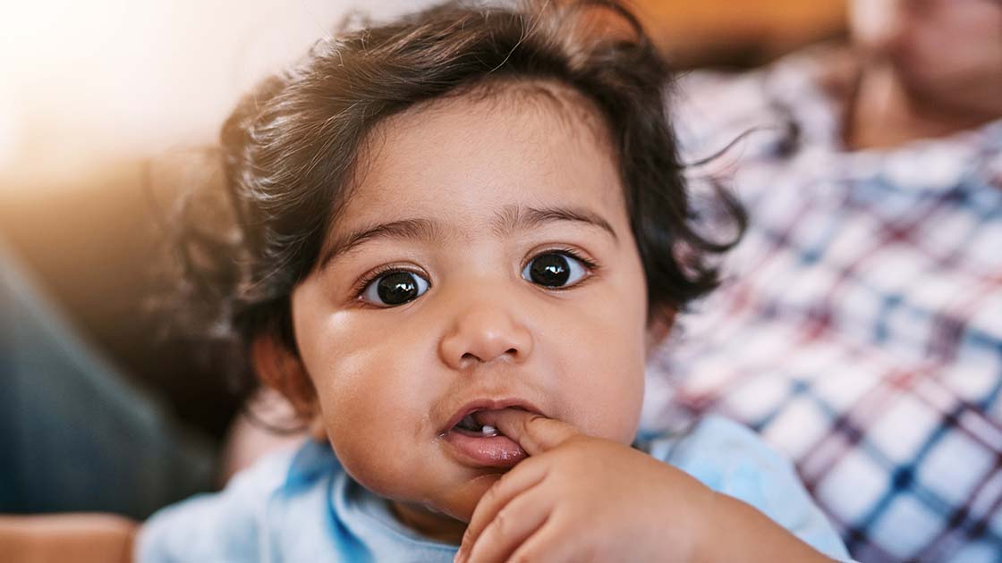 Baby tooth boy