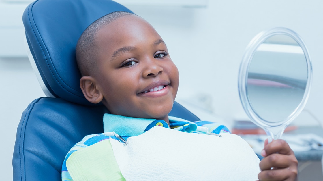 Child in dental chair photo3
