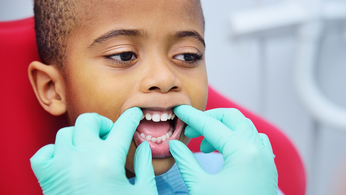 Child in dental chair photo9